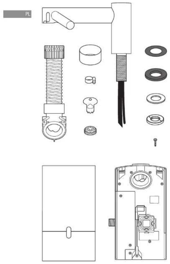 DYSON Airblade Wash+Dry WD04 - Zawartość opakowania - 1