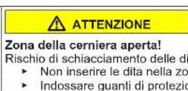 SIEMENS KI86VVFE0 - Sostituzione della cerniera piatta - 6