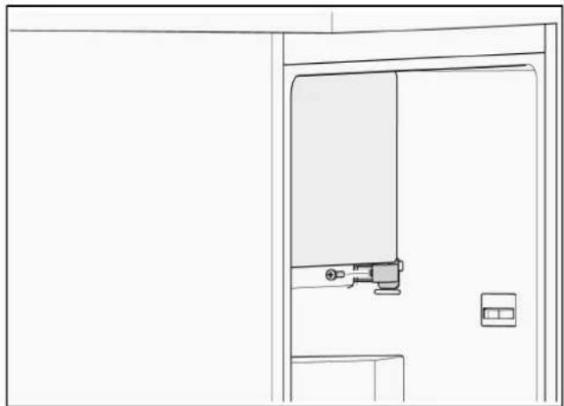 BOSCH KTL15NWEA - Türanschlag der Gefrierfachtür wechseln - 1