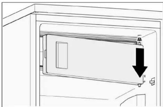 BOSCH KTL15NWEA - Modifica del senso di aperture della porta del congelatore - 2