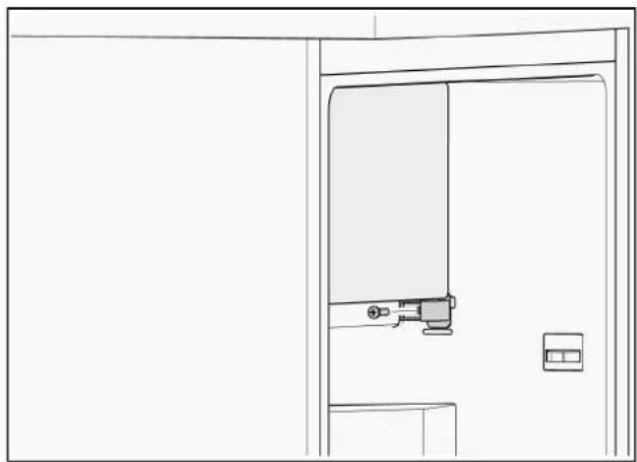BOSCH KTL15NWEA - Inversion du sens d'ouverture de la portedu compartmentengélateur - 1