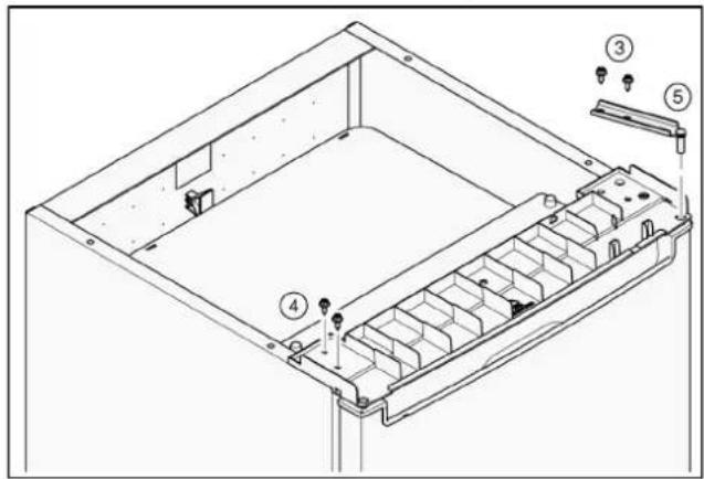 BOSCH KTL15NWEA - Inversion du sens d'ouverture de la porte de l'appareil - 2