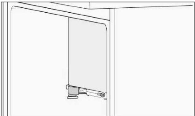 BOSCH KTL15NWEA - Deuraanslag van vriesvakdeur wisselen - 6