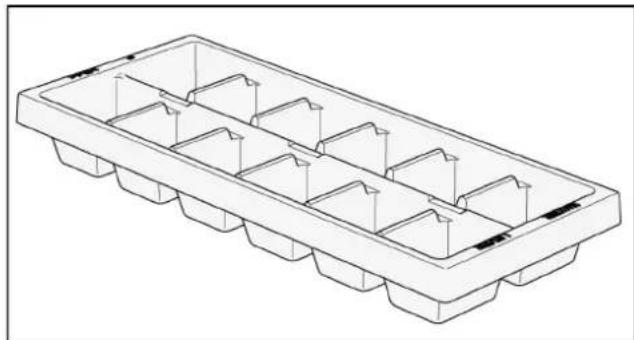 BOSCH KTL15NWEA - Bac à glaçons - 1
