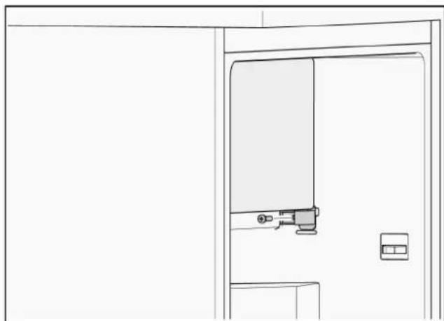 BOSCH KTL15NWEA - Deuraanslag van vriesvakdeur wisselen - 1