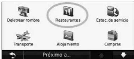 KENWOOD DNX6020EX - Búsueda de restaurantes - 3