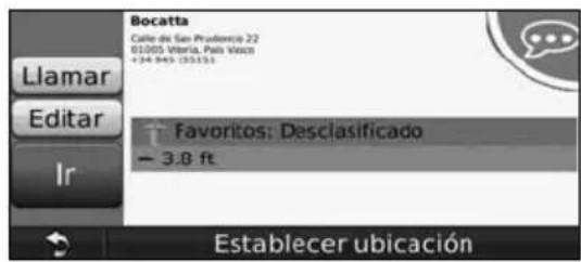 KENWOOD DNX6020EX - Pronunciation del nombre de un lugar popular - 4