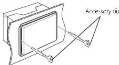 KENWOOD DNX6460BT - Removing the Unit - 1