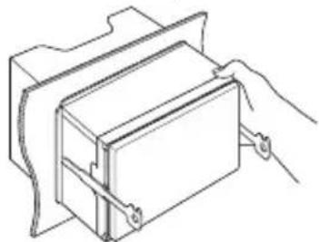 KENWOOD DNX6460BT - Pour enlever l'unité - 4