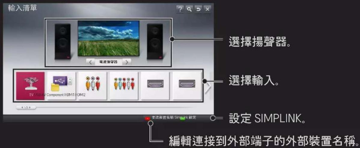 LG 37LM6200 - □選擇外部輸入 - 1