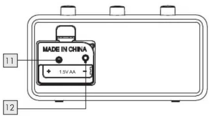 MADE IN CHINA 1.5V AA 11 12
