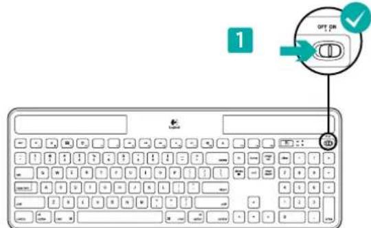LOGITECH K7500 - Contrôle de la luminosité - 1