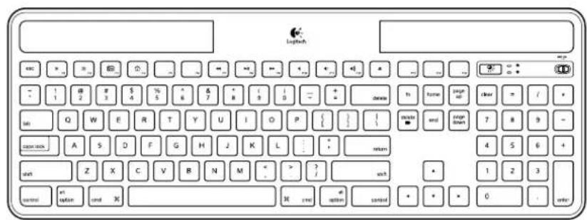 LOGITECH K7500 - O que a caixa contém - 1