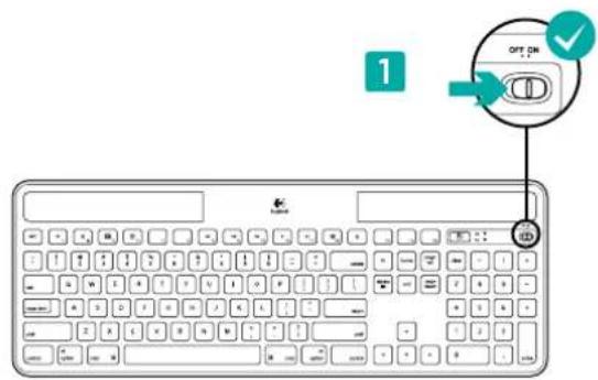 LOGITECH K7500 - Comprobación de iluminación - 1