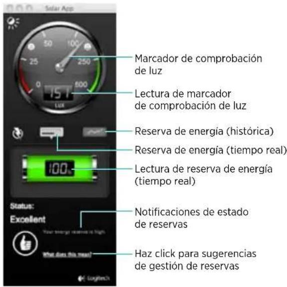 LOGITECH K7500 - Uso de Solar App - 1