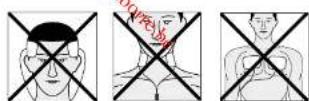 REVITIVE ProSanté - Do NOT use the Body Pads on your head, face, neck or chest - 1