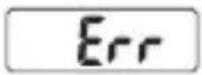 SALTER TE150 - ERROR CODES - 3