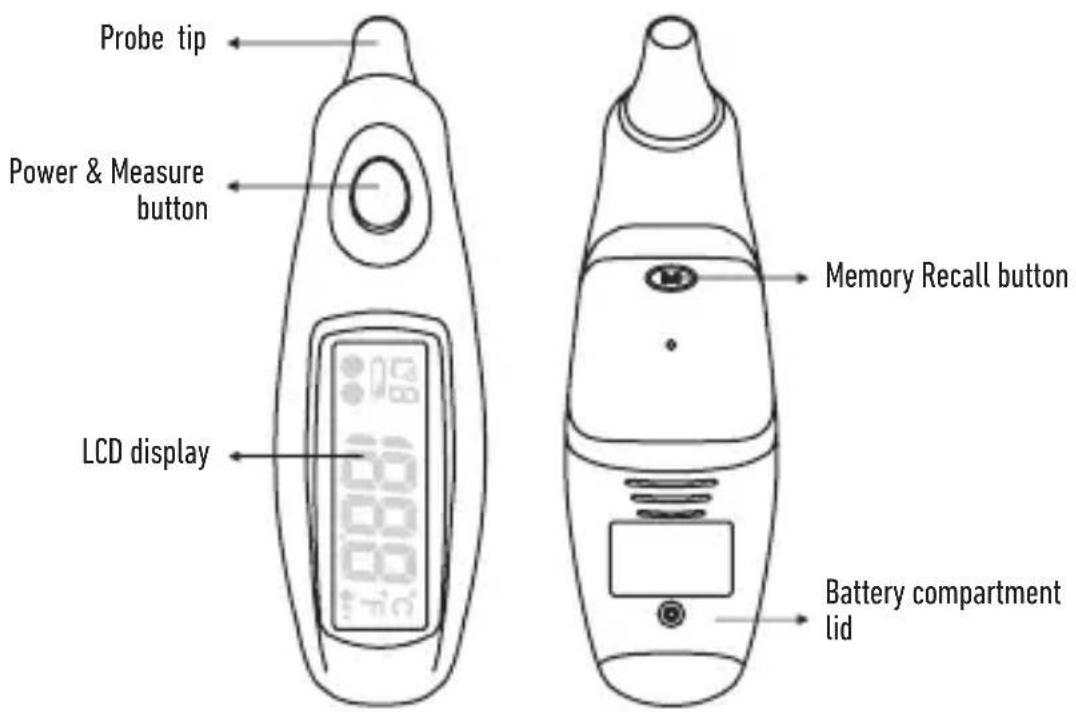 SALTER TE150 - PRODUCT IDENTIFICATION - 1