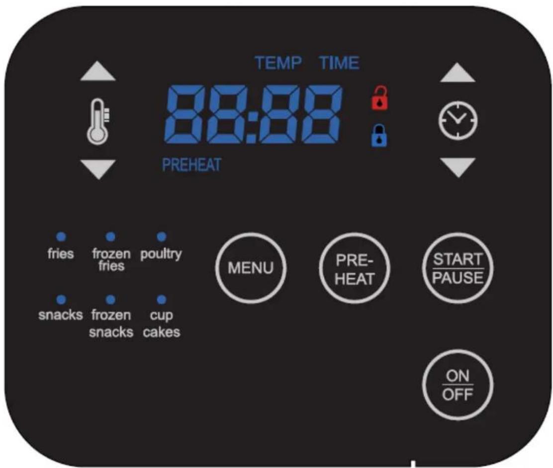 FRITEL Snacktastic 4802 - BEDIENINGSDISPLAY - 1