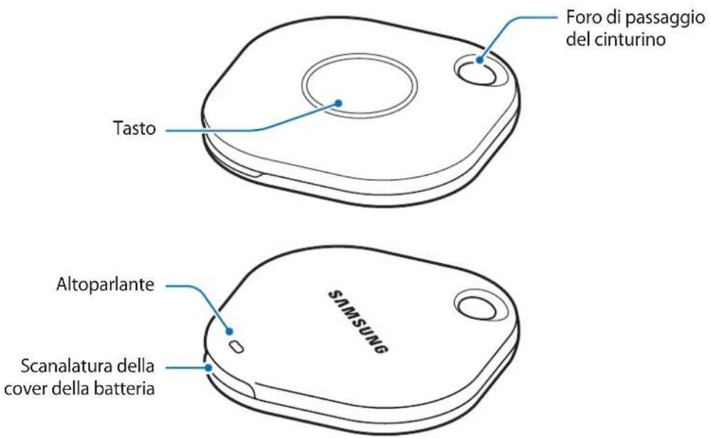 SAMSUNG Galaxy SmartTag - Componenti del dispositivo - 1