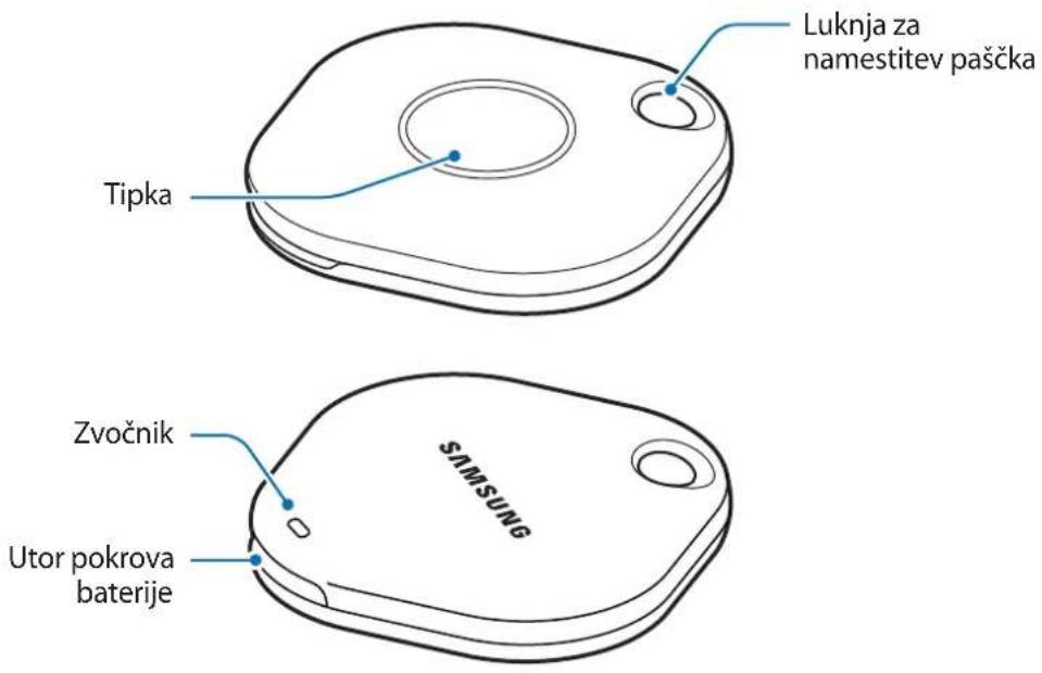SAMSUNG Galaxy SmartTag - Postavitev naprave - 1