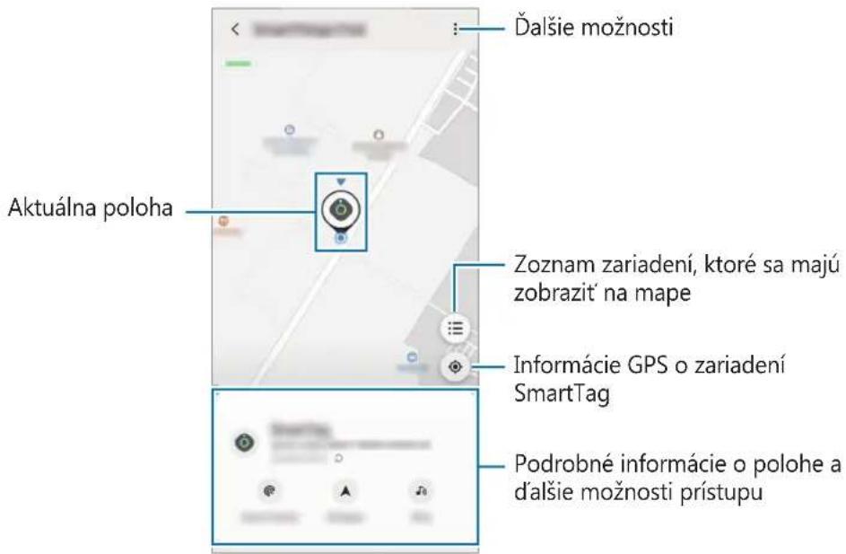 SAMSUNG Galaxy SmartTag - Použivanie zariadenia SmartTag - 1