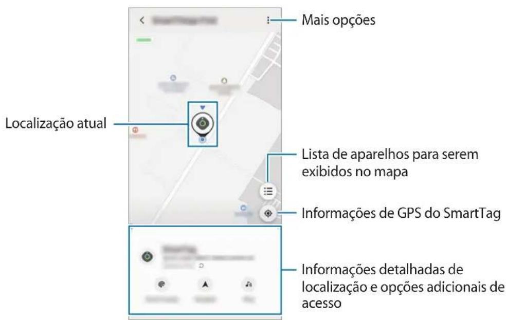 SAMSUNG Galaxy SmartTag - Como localizar o SmartTag - 2