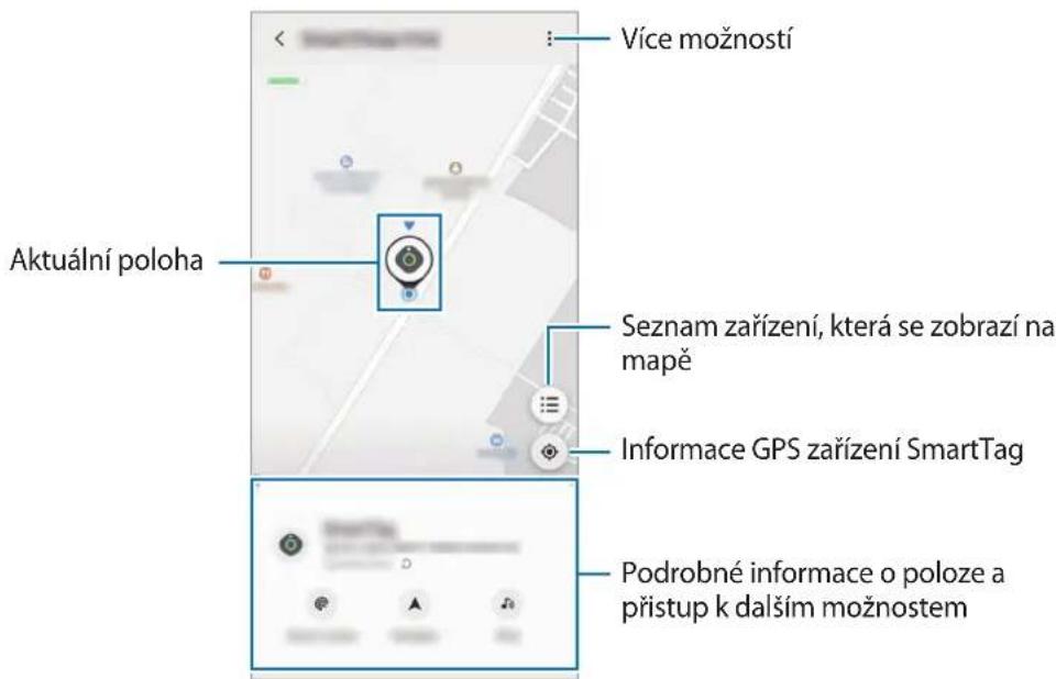 SAMSUNG Galaxy SmartTag - Zobrazení polohy zařízení SmartTag - 2