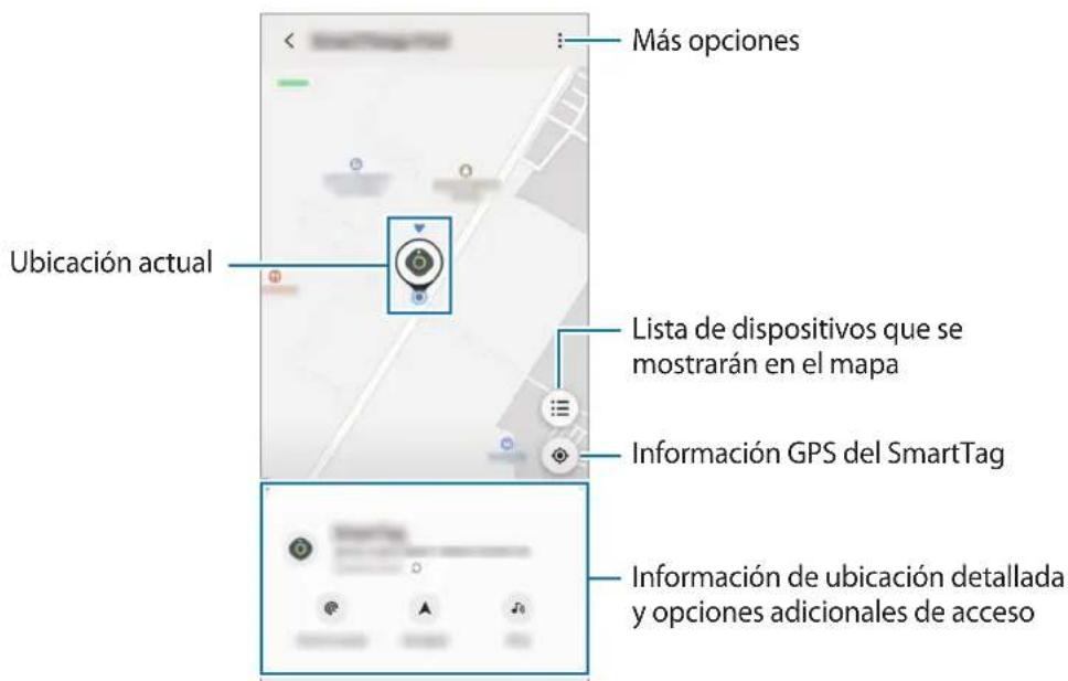 SAMSUNG Galaxy SmartTag - Ver la ubicación de un SmartTag - 2