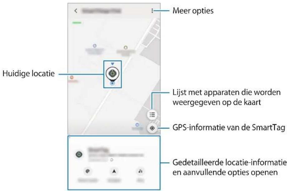 SAMSUNG Galaxy SmartTag - De locatie van een SmartTag weergeven - 2
