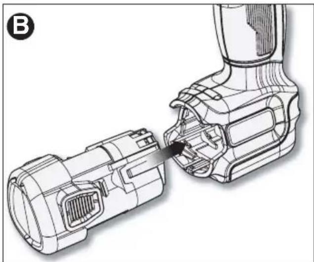 BLACK & DECKER LDX112PK - INSTALLING AND REMOVING THE - 1