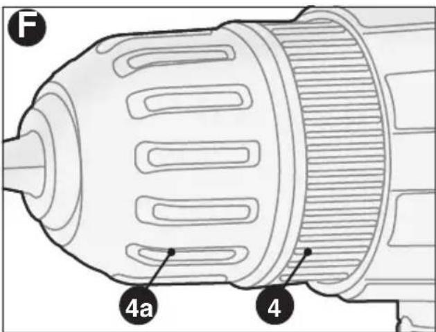 BLACK & DECKER LDX112PK - DIRECTIVES D'UTILISATION DÉTENTE ET BOUTON INVERSEUR (FIGURE D) - 3