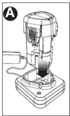 BLACK & DECKER LDX112PK - BLOC-PILES LAISSÉ DANS LE CHARGEUR - 1