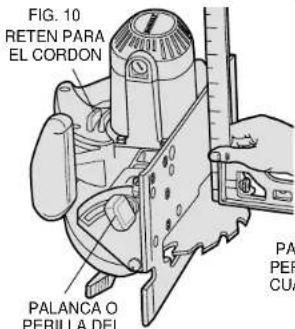 DEWALT DW359 - DESCONECTE LA CLAVIJA DE LA TOMA DE CORRIENTE - 9