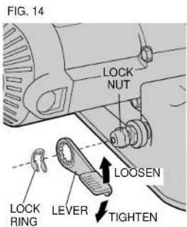DEWALT DW359 - ADJUSTING THE SHOE PARALLEL TO THE BLADE - 3