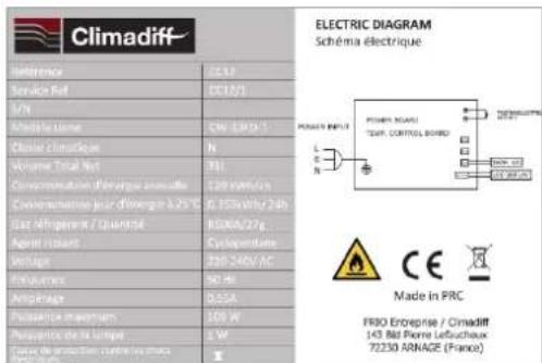 CLIMADIFF CC28 - EPREL - 1