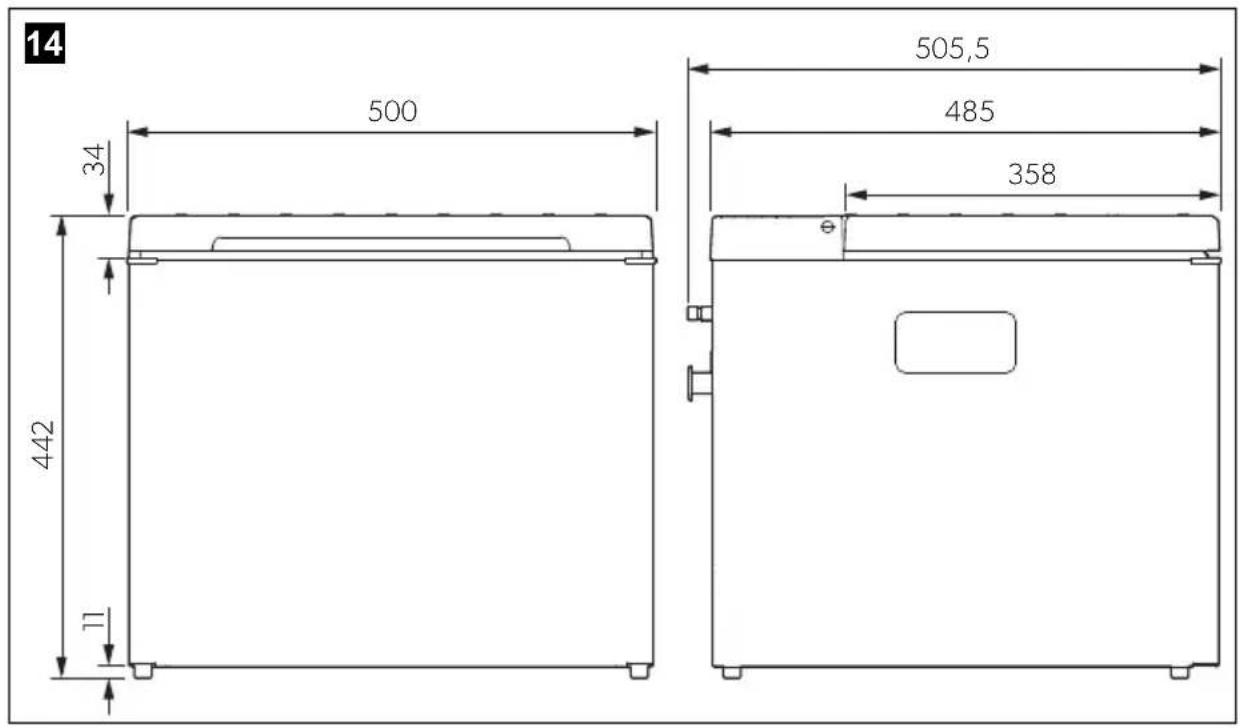 DOMETIC CombiCool ACX3 40G - Absorber-Kühlbox - 20