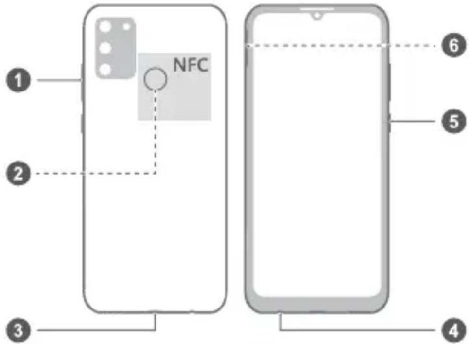 HONOR 9A - Seznamte se se svým zařízením - 1