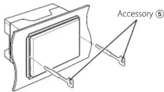 KENWOOD DDX8046BT - Removing the Unit - 1