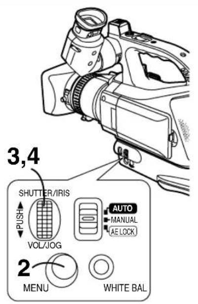 PANASONIC AGDVC15P - Appuyer sur la touche marche/arrêt pour enclencher l'enregistrement. - 1
