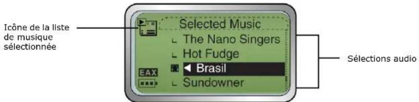 CREATIVE Nomad Jukebox Zen NX - Appuyez sur le bouton Menu - 1