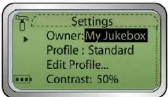 CREATIVE Nomad Jukebox Zen NX - Personnalisation du Jukebox - 2