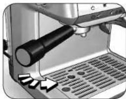 ROWENTA Grind & Infuse Compact 1018 - FILTERHOUDER PLAATSEN - 1