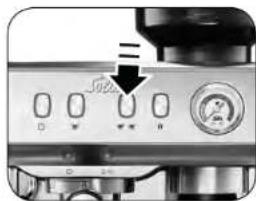 ROWENTA Grind & Infuse Compact 1018 - RINSING THE MACHINE - 2