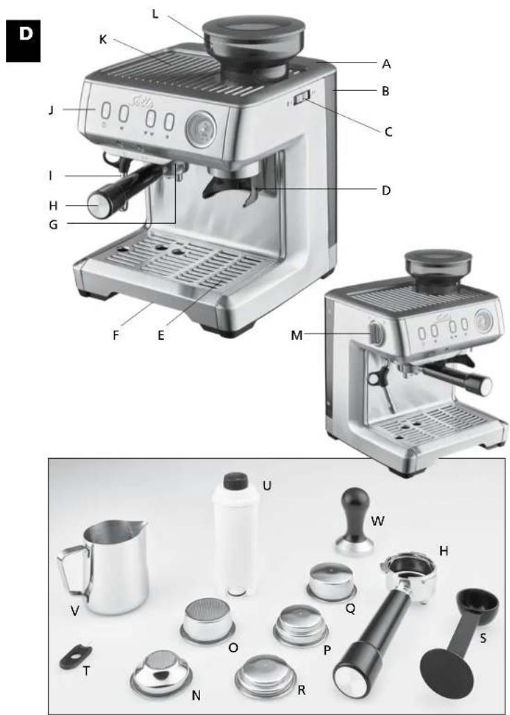 ROWENTA Grind & Infuse Compact 1018 - D - 1