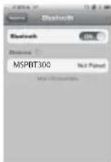 Diamond MSPBT300 - Charging the MSPBT300 - 4