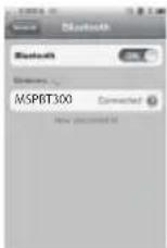 Diamond MSPBT300 - Charging the MSPBT300 - 5