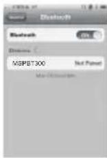 Diamond MSPBT300 - Bluetooth operation - 5