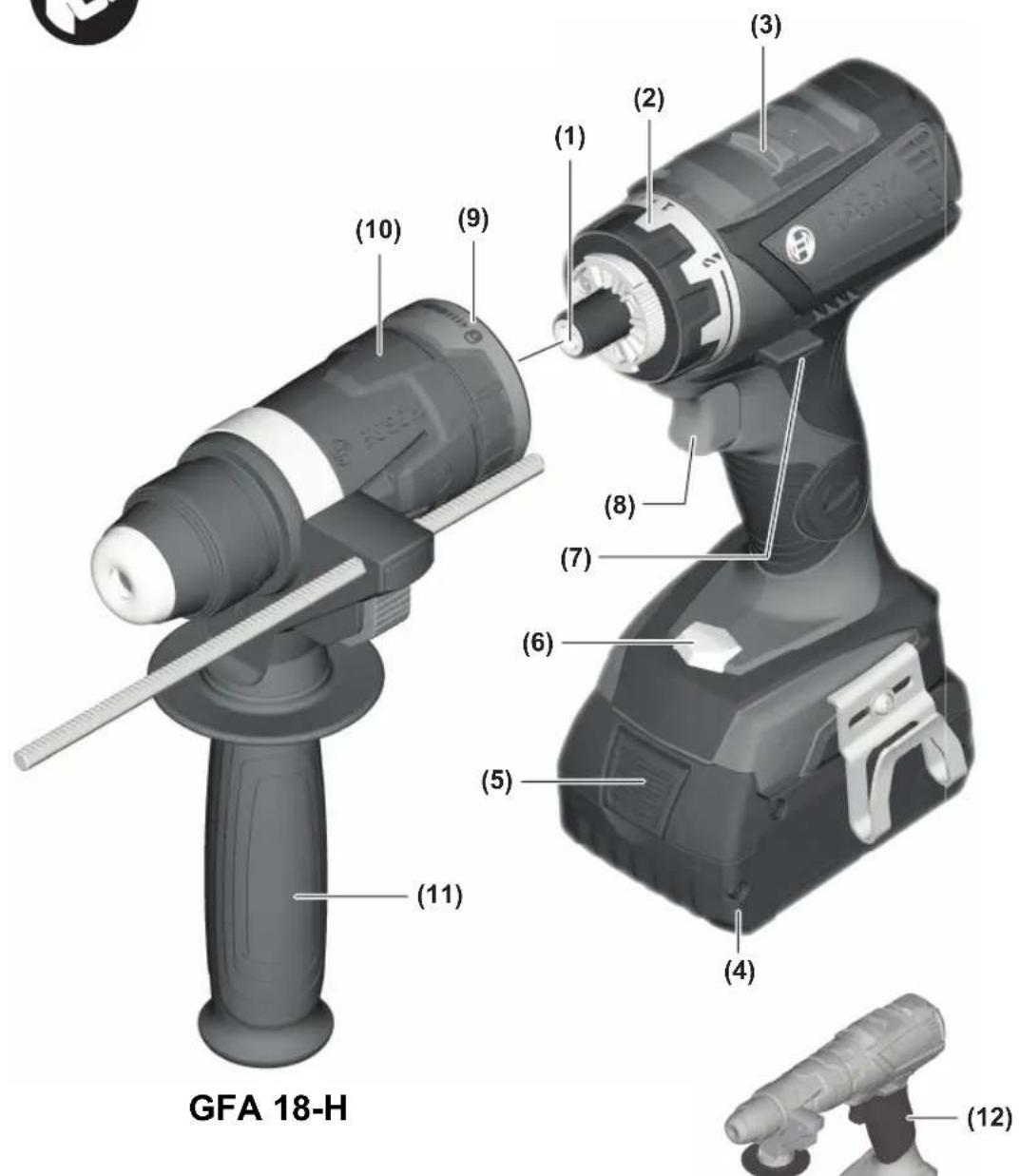 BOSCH GFA 18H Professional - 2