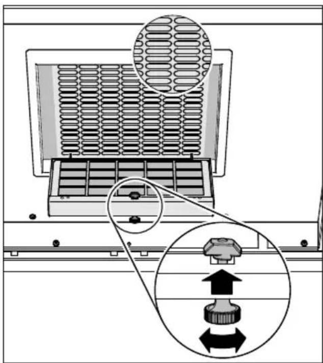 MIELE DKF 11R - Disposing of charcoal filters - 2